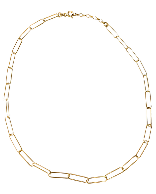 CADENA ESLABONES GOLD CHARMY