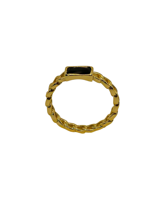 ANILLO RIBBON BLACK