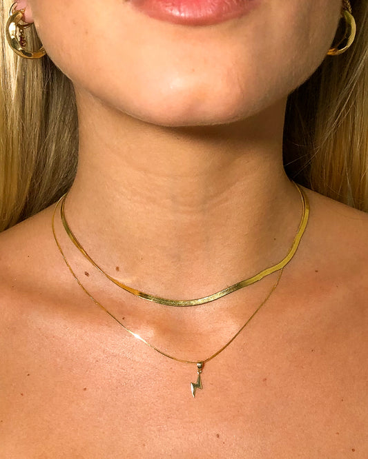 CHOKER SNAKE GOLD