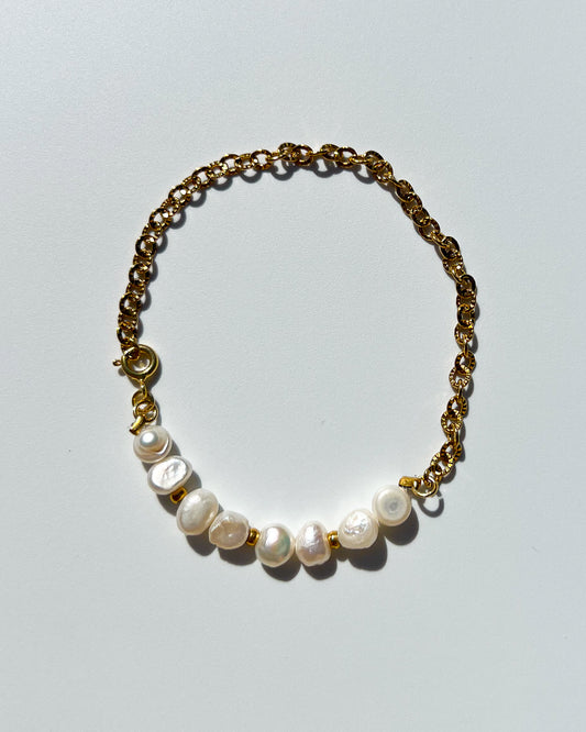 PULSERA PERLAS NATURALES