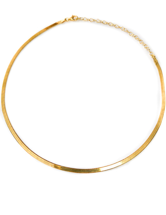 CHOKER SNAKE GOLD