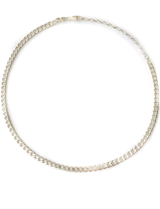 CADENA BADDIE SILVER