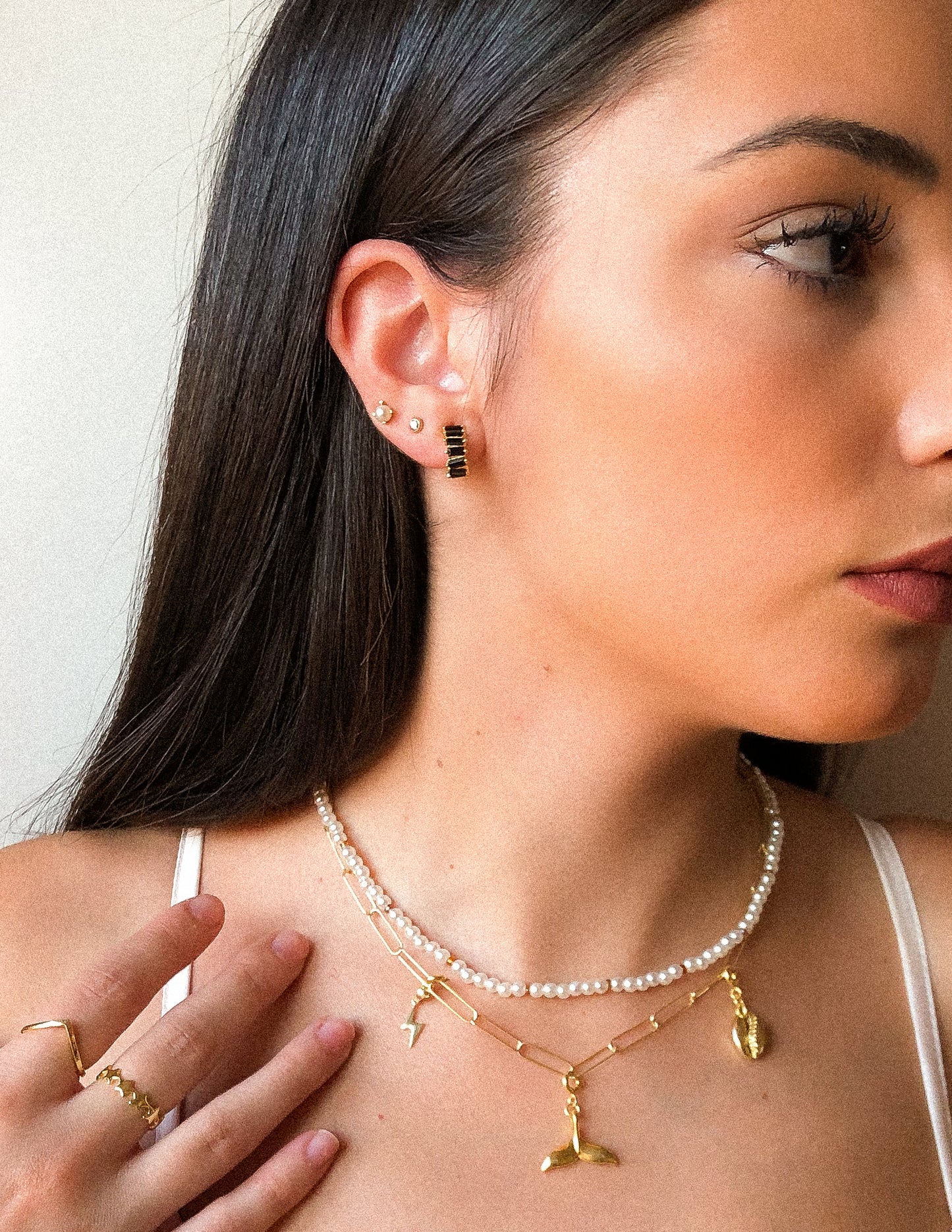 PENDIENTES AGATHA BLACK