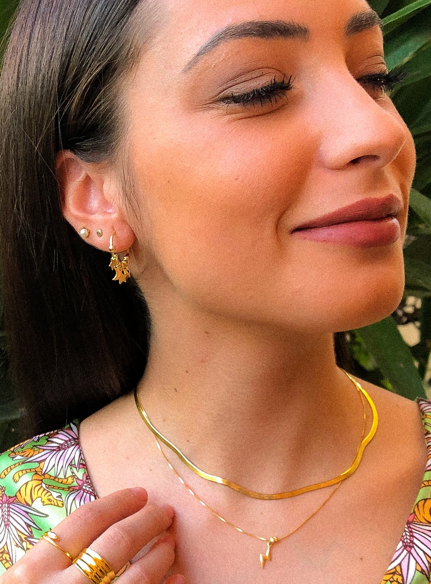 PENDIENTES GOLD BLOOM