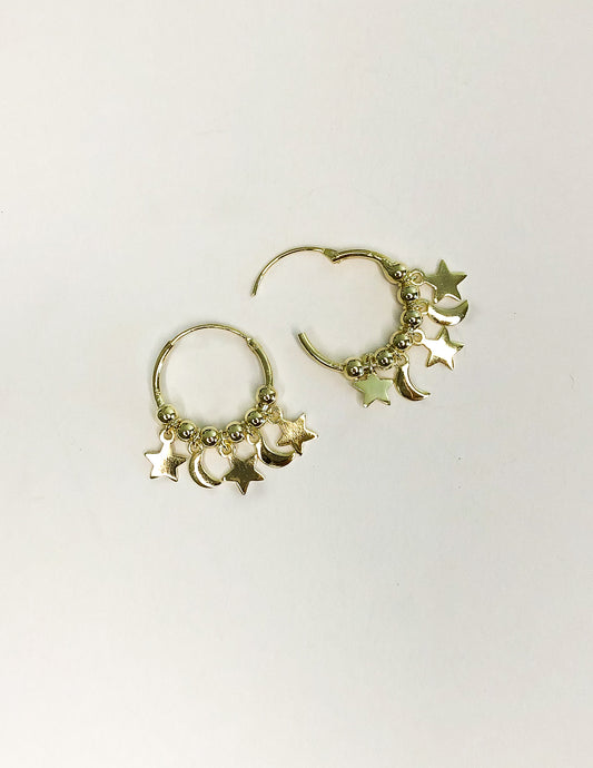 PENDIENTES GOLD BLOOM