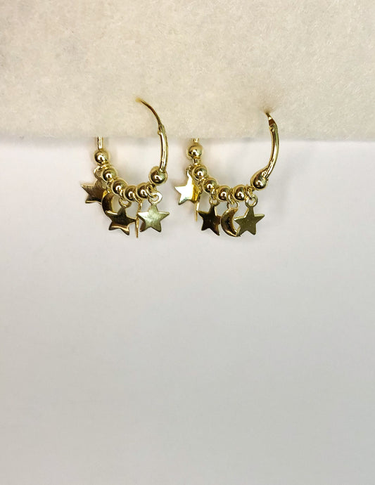 PENDIENTES GOLD BLOOM