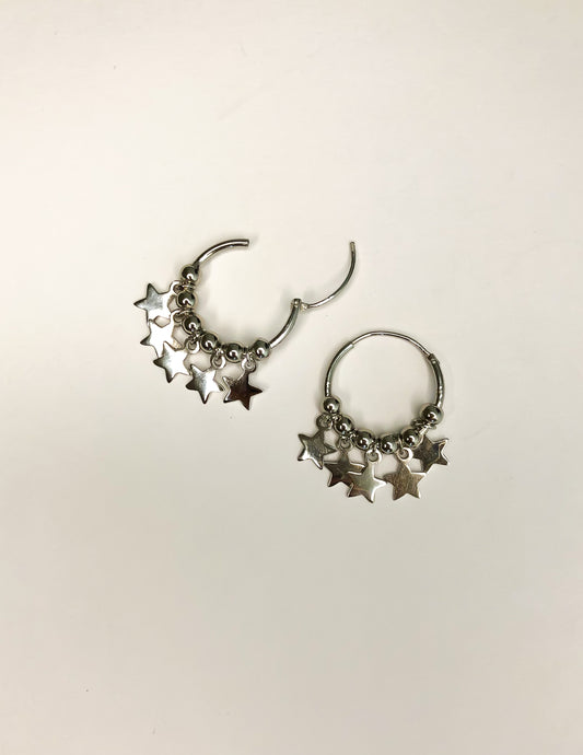 PENDIENTES SILVER BLOOM