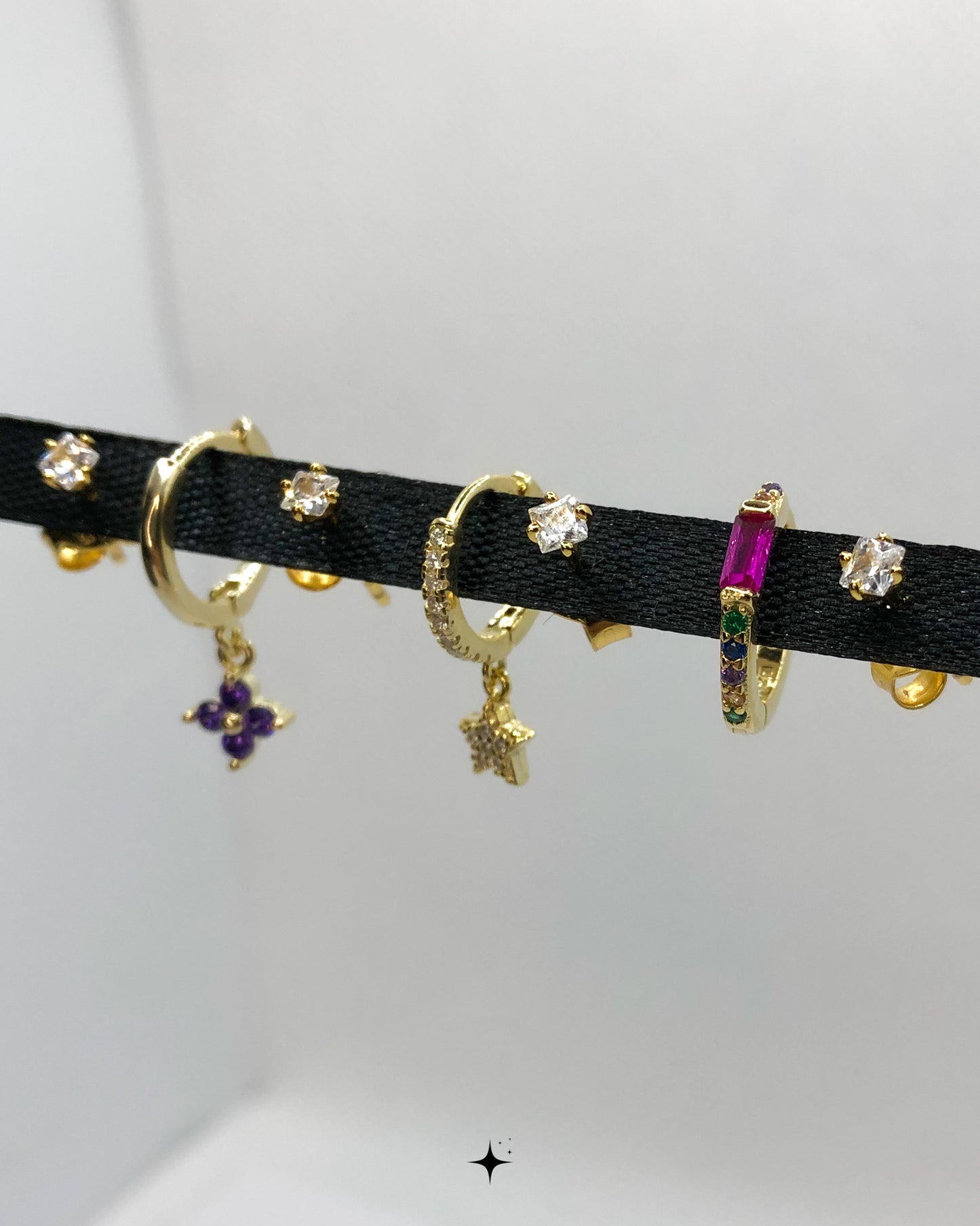 PENDIENTE NAÏA LILA