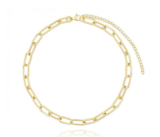 CHOKER ESLABONES GOLD