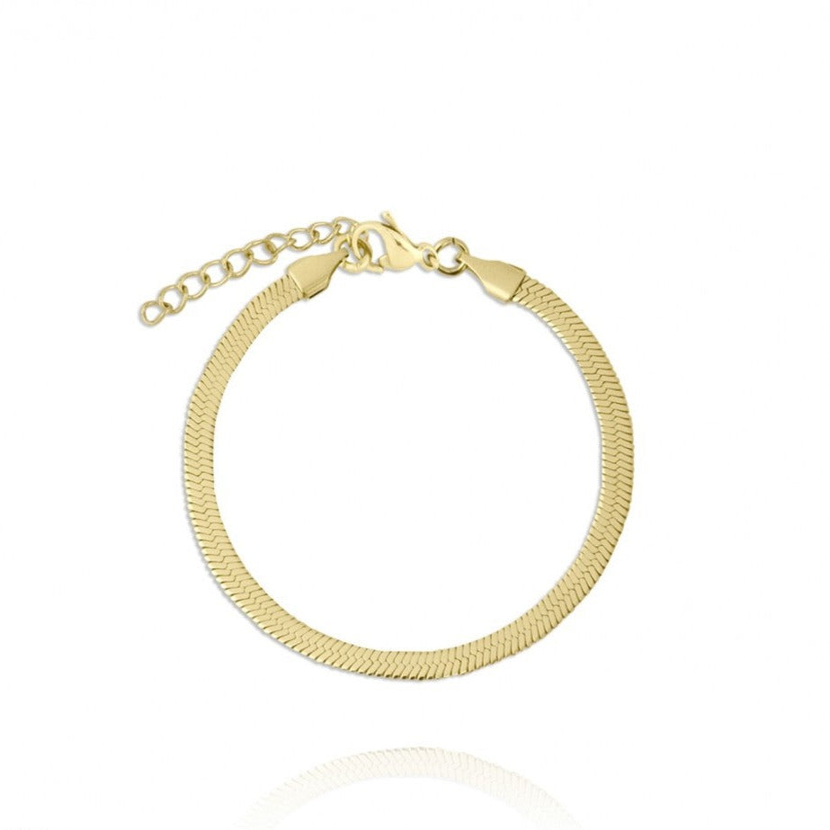 PULSERA SNAKE GOLD