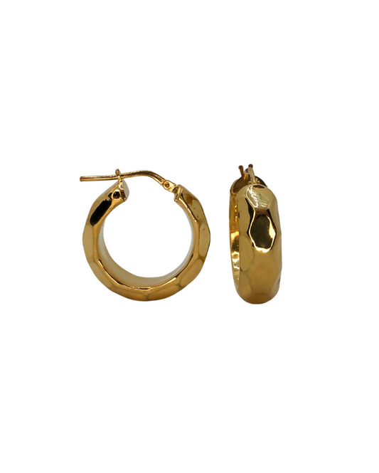 PENDIENTES VINTAGE HOOPS GOLD