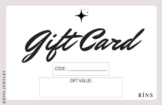 TARJETA DE REGALO RINS JEWELRY